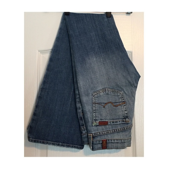 7 For All Mankind Boot Cut Jeans Size 26 - Picture 2 of 8